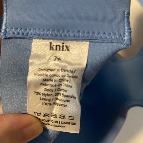 Knix WingWoman Contour Bra 7+ in daylight blue - Picture 3 of 4